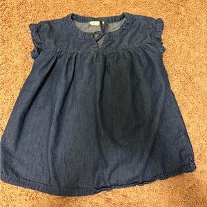 Copper Key Dark Blue Kids Blouse